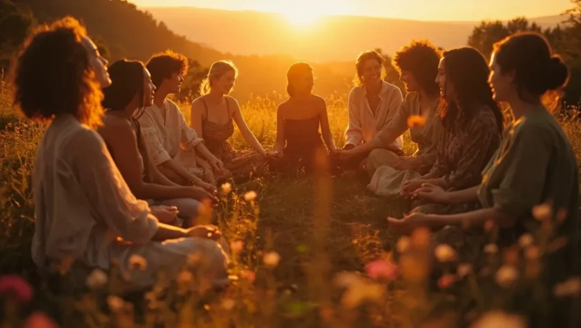 Circulo de Mujeres que florecen